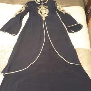 Beautiful chiffon fully lined abaya